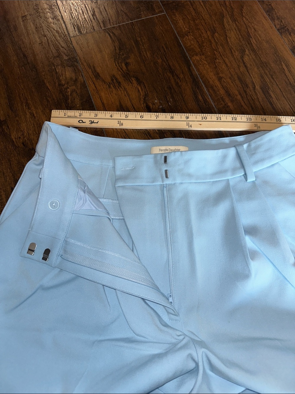 Favorite Daughter Vienna Pleated The Favorite Pants Wide Leg High Rise Trousers - Picture 9 of 13